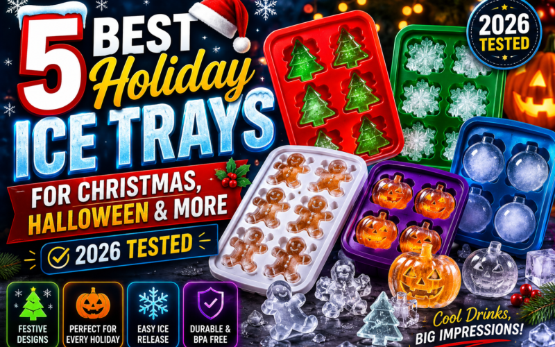 5 Best Holiday Ice Trays for Christmas, Halloween & More (2026 Tested)