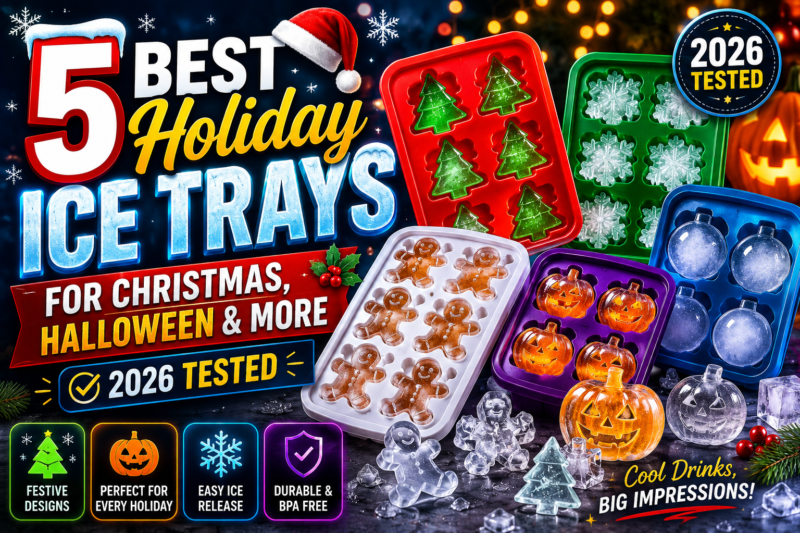 5 Best Holiday Ice Trays for Christmas, Halloween & More (2026 Tested)