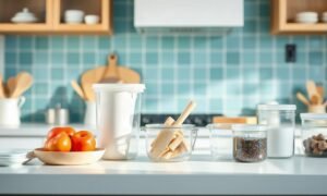 Photo-style image for "BPA-Free and Food-Safe: What the Labels Mean" showing bpa-free and food-safe