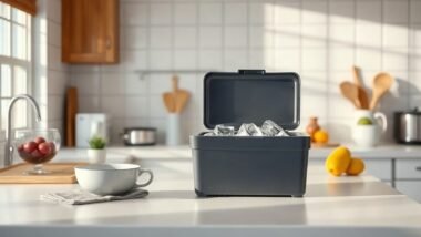 Photo-style image for "How to Clean and Maintain Ice Trays for Fresh-Tasting Ice" showing how to clean and maintain ice trays for fresh-tasting ice